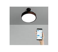 WIND CLEAR - Ventilateur de plafond 40W silencieux à pales rétractables avec éclairage LED différentes tailles -