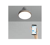 WIND CLEAR - Ventilateur de plafond 40W silencieux à pales rétractables avec éclairage LED différentes tailles