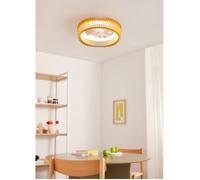 CREATE Ventilateur de plafond – Avec lumière, silencieux, pales orientables, LED 36W