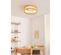CREATE Ventilateur de plafond – Avec lumière, silencieux, pales orientables, LED 36W