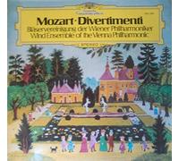 WIND ENSEMBLE OF THE VIENNA PHILHARMONIC - mozart: divertimenti LP