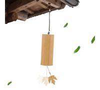 Wind Game Wood - Cadeaux commémoratifs | Joueurs de marche, carillon à vent en bois avec son mélodique, mélodies activées par le vent, décoration pour terrasse de jardin Processus de fenêtre de balcon