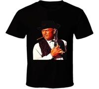 WIND HIBISCUS Invitation to A Gunfighter YUL Brynner T Shirt Black XXL