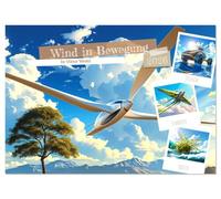 Wind in Bewegung (Wandkalender 2026 DIN A4 quer), CALVENDO Monatskalender: Bilder zu der Kraft des Windes und der Sonne