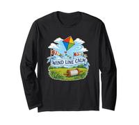 Wind Line Calm Cerf Volant Bobine Manche Longue
