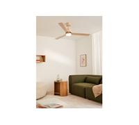 WIND MODERN - Ventilateur de plafond silencieux 40W avec lumière LED plusieurs tailles disponibles - Beige G