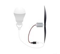 Wind pour turbine Generator Kit DIY with Bulb STEM Wind pour