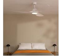 CREATE Ventilateur de plafond WINDSAIL - Ø163 cm, 90W, lumière & télécommande, blanc