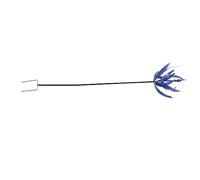 Wind Sculpture Spinner, Ornement Grand Moulin à Vent Bleu Spinner Rotator Craft pour les Cours
