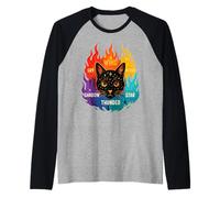 Wind Shadow River Star Thunder Sky Cat Feline Warriors Manche Raglan