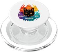 Wind Shadow River Star Thunder Sky Cat Feline Warriors PopSockets PopGrip pour MagSafe