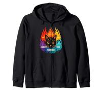 Wind Shadow River Star Thunder Sky Cat Feline Warriors Sweat à Capuche