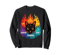 Wind Shadow River Star Thunder Sky Cat Feline Warriors Sweatshirt