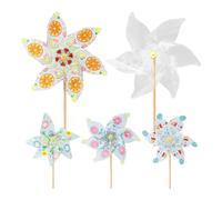 Wind Spinner Kit - Kids DIY Wind Spinner Coloring | Garden Yard Park Beach Decor, Arts Activity Project for Boys Girls Creative Exploration Fun and Many More