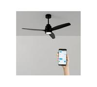 WIND STYLANCE NATURAL WOOD - Ventilateur de plafond 40W silencieux 100% bois plusieurs tailles -