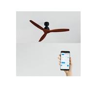 WIND STYLANCE NATURAL WOOD - Ventilateur de plafond 40W silencieux 100% bois plusieurs tailles -