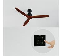 WIND STYLANCE NATURAL WOOD - Ventilateur De Plafond 40W Silencieux 100% Bois Plusieurs Tailles Sans Lumière