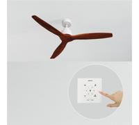 WIND STYLANCE NATURAL WOOD - Ventilateur De Plafond 40W Silencieux 100% Bois Plusieurs Tailles Sans Lumière