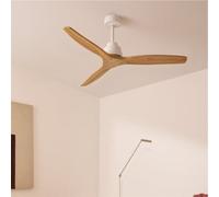 WIND STYLANCE - Ventilateur De Plafond 40W Silencieux 100% Bois Plusieurs Tailles Sans Lumière