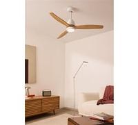 WIND STYLANCE - Ventilateur de plafond 40W silencieux 100% bois plusieurs tailles Blanc G