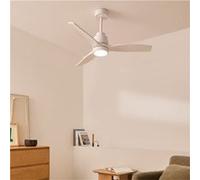 WIND STYLANCE - Ventilateur de plafond 40W silencieux 100% bois plusieurs tailles - Blanc G