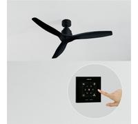 WIND STYLANCE - Ventilateur De Plafond 40W Silencieux 100% Bois Plusieurs Tailles Sans Lumière