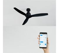 WIND STYLANCE - Ventilateur De Plafond 40W Silencieux 100% Bois Plusieurs Tailles Sans Lumière