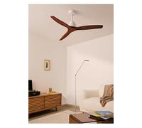 WIND STYLANCE - Ventilateur De Plafond 40W Silencieux 100% Bois Plusieurs Tailles Sans Lumière