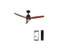 WIND STYLANCE - Ventilateur de plafond silencieux 40 W avec pales en ABS technique Ø 132 cm avec éclairage avec wifi