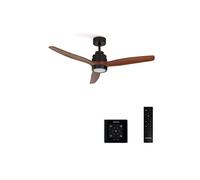 WIND STYLANCE - Ventilateur de plafond silencieux 40 W avec pales en ABS technique Ø 132 cm avec éclairage avec contrôleur mural
