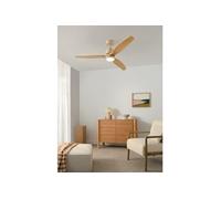 WIND STYLANCE - Ventilateur de plafond silencieux 40 W avec pales en ABS technique Ø 132 cm avec éclairage avec wifi