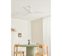 WIND STYLANCE - Ventilateur de plafond silencieux 40 W avec pales en ABS technique Ø 132 cm sans éclairage avec contrôleur mural