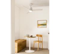 WIND STYLANCE - Ventilateur De Plafond Silencieux De 40 W Avec Pales En ABS Technique, Disponible En Plusieurs Tailles Contrôleur Mural +