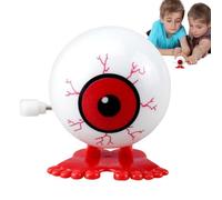 Wind Up Eyeball - Jouet amusant pour Halloween, Spooky Wind Up Novelty, petits accessoires pour , Goody Bag Filler, Creepy Home Decoration, Classic Trick Toy for Party Favors & Festive Fun