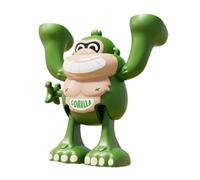 Wind Up ggorila Toy - Funny Animal Clockwork Jumper, 360 FFlip Action Figure Playset Playful Orangutan Design Compact Size, Easy Operate Mechanism | Amusement Toy for Children Birthday Surprise