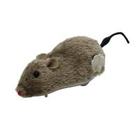 Wind Up Plush Moving Toy - Jouet pour chat portable, farce réaliste léger | Entraînement actif de jeu de longue durée, jouet de suivi interactif pour chats