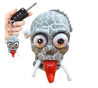 Wind Up Skeleton Toy, Clockwork Skull Walking Model, Halloween Prank Figure, 2.09x2.56 inches Novelty Desk Ornament, Fun Gift For Birthday Party Favor Decoration Stress Relief Pendant Supplies