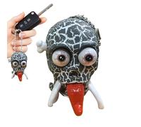 Wind Up Skeleton Toy, Clockwork Skull Walking Prank Model, Stress Relief Halloween Desk Toy Pendant, Funny Trick Supplies for Kids Birthday Party Favors Office Decor Spooky Gift Gag Collectible