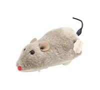 Wind-Up Toy for Cats - Realistic Plush Running, Interactive Clockwork Cat Toy for Indoor Play & Hunting Training, Funny Prank Toy & Party Favor