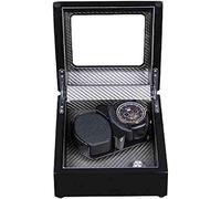 Wind Winder Wind Winder Box Automatic Wind Winder Box Double Watch Box Boîte automatique Organisateur de montres avec un moteur silencieux adapté aux femmes et à la montre-bracelet pour hommes Winder