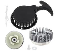 Windance Démarreur à rappel en alliage d'aluminium avec volant d'inertie de remplacement pour moteur 2 temps 47cc 49cc Taotao Coolster Mini ATV Quad 4 roues Go Kart Pit Dirt Pocket Bike chinois