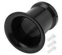 Windance Filtre à air en alliage d'aluminium pour carburateur, trompette, entonnoir pour PE VM 21mm / 24mm / 26mm (Noir)