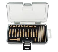 Windance Kit de 30 buses d'injection à jet lent principal pour carburateur, tube d'émulsion, support de buse pour CVK PWK PWM/PE 26/28, buses en laiton modifiées (30 trous)