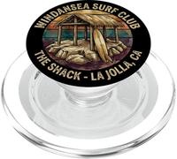 Windansea Surf Club The Shack La Jolla CA Vintage Surf PopSockets PopGrip pour MagSafe