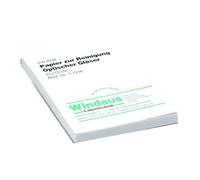 Windaus Lentilles papier de nettoyage, bloc avec 250 feuille 10x13 cm