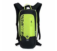 WINDCHASER Sac à dos de vélo, imperméable et respirant, 10 L, mini sac à dos ultraléger, sac de sport, cadeau pour fitness, course à pied, randonnée, ski, trekking, Vert, 46 * 22 * 7 cm (Height