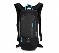 WINDCHASER Sac à dos de vélo, imperméable et respirant, 10 L, mini sac à dos ultraléger, sac de sport, cadeau pour fitness, course à pied, randonnée, ski, trekking, Noir, 46 * 22 * 7 cm (Height