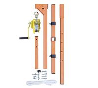Windenkräne Outil de treuil manuel pour installation de climatiseur - Équipement de levage robuste - Mécanisme de levage facile pour une installation efficace