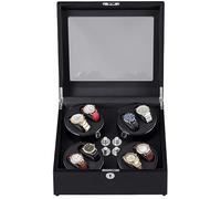 Winder Winder with Quiet Motors Winder Automatic for 8 Watches Rotating Wooden Box Gift for Men & Women Good Times Winder