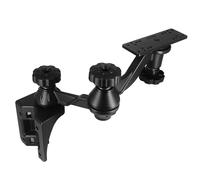 WINDFRD Support de détecteur de poissons en aluminium, support électronique marin avec bras réglable pivotant à 360° renforcé pour écran de 17,8 à 40,6 cm, compatible avec Garmin, Lowrance, Humminbird
